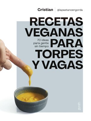 cover image of Recetas veganas para torpes y vagas